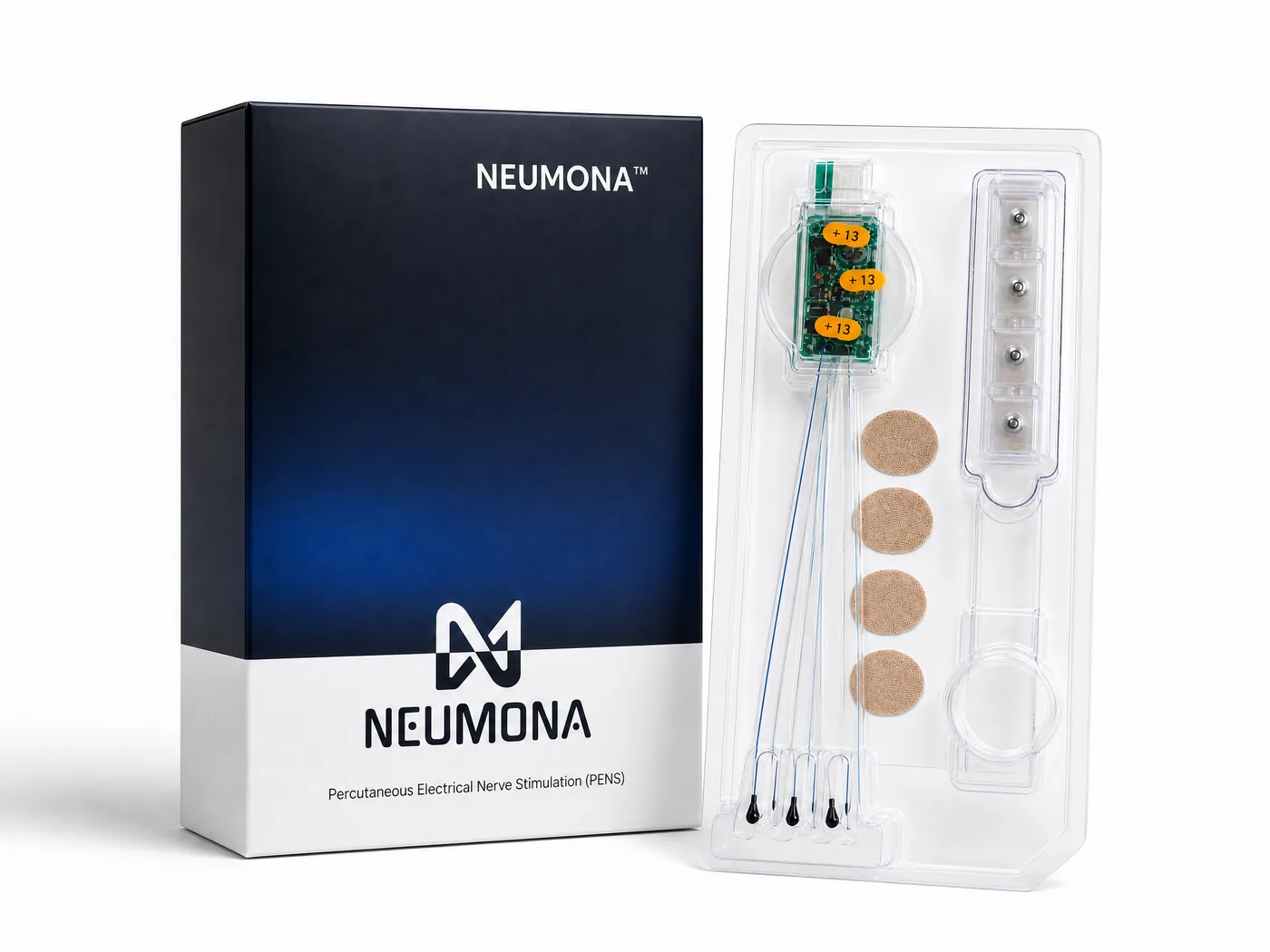 NeuMona device and packaging contents